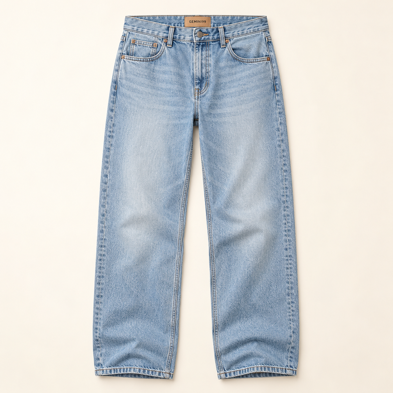 GEMINI99 Jeans Relaxed Light Blue